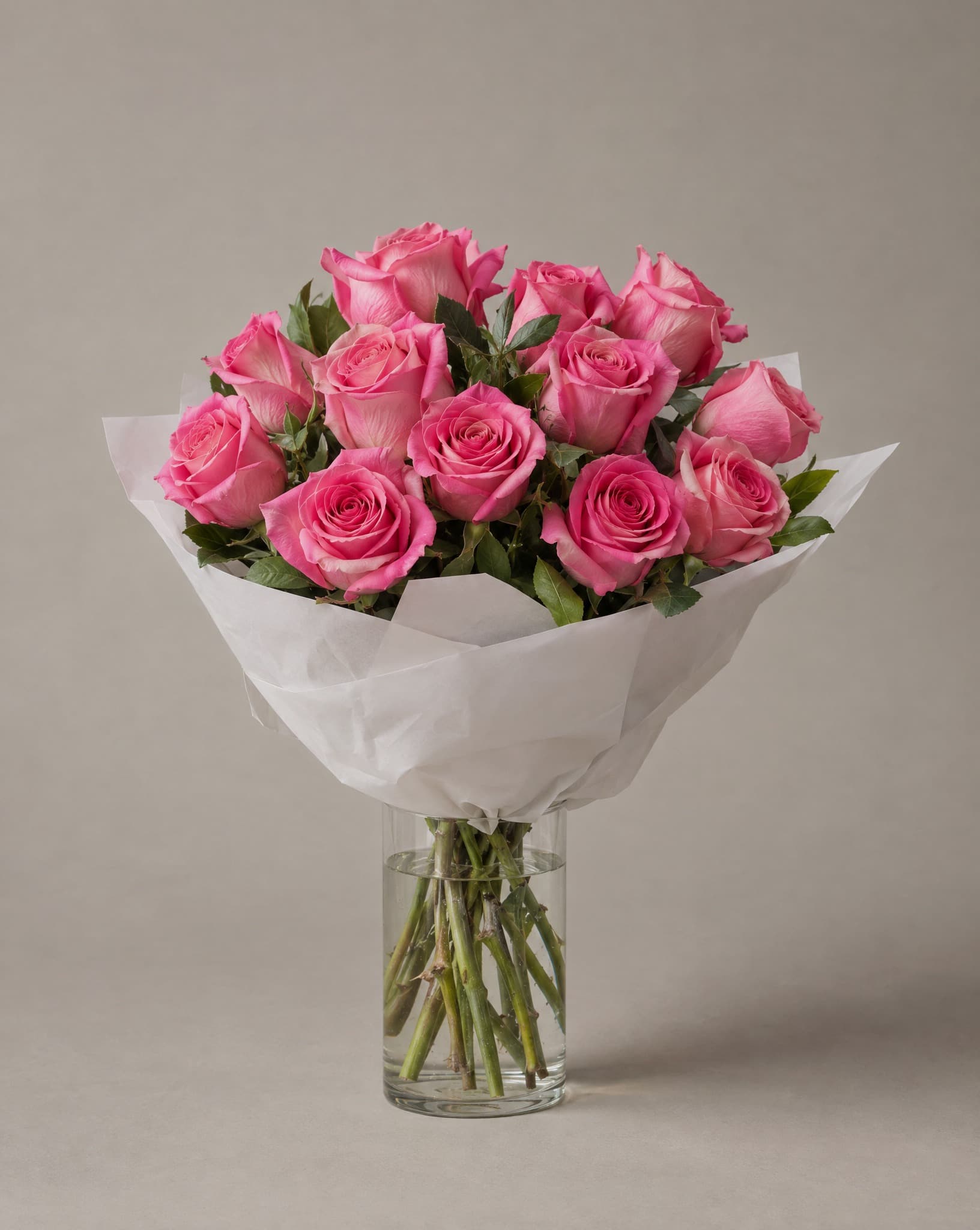 The Venetian, rosas rosadas, tamaño Estándar