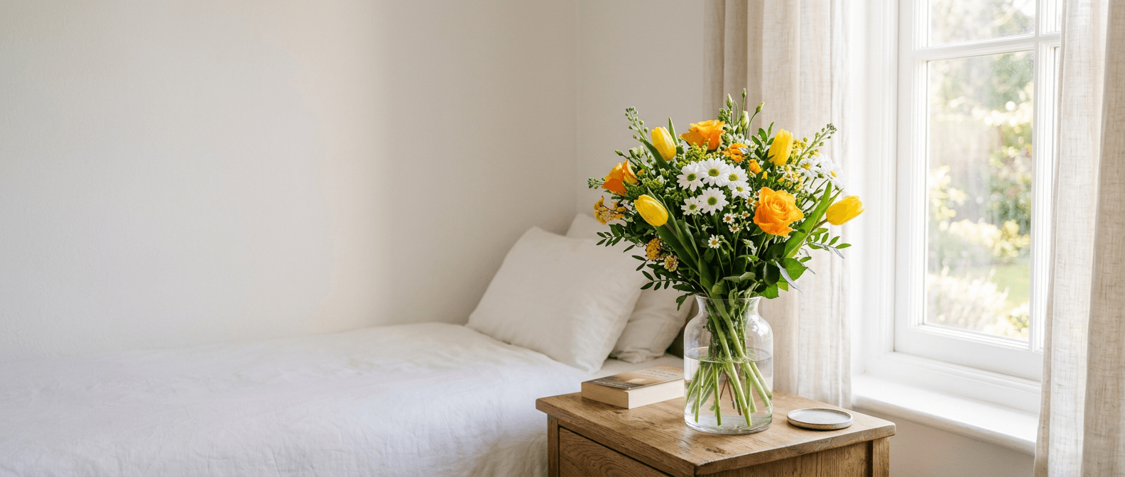 Flores de pronta recuperación