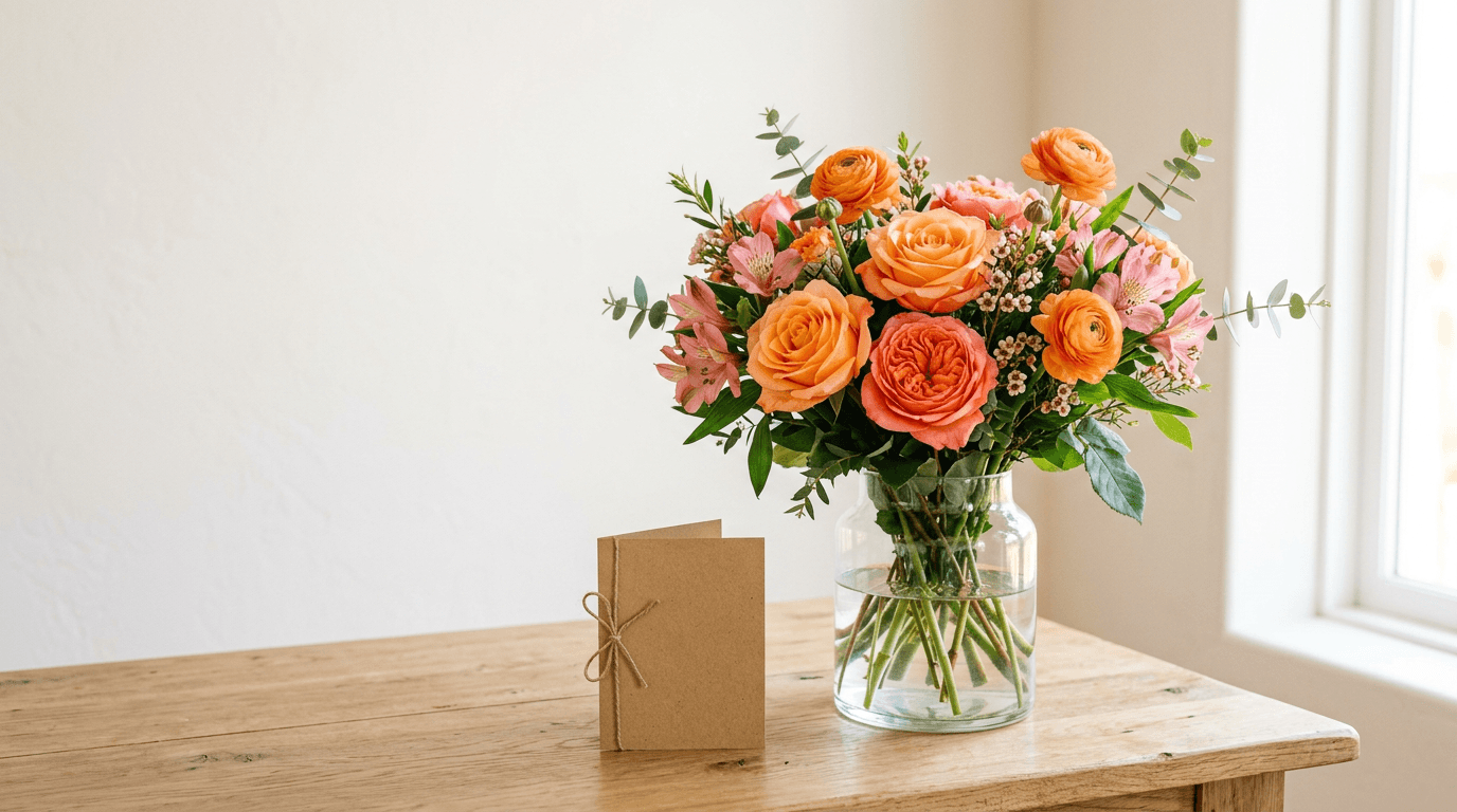 Flores de agradecimiento